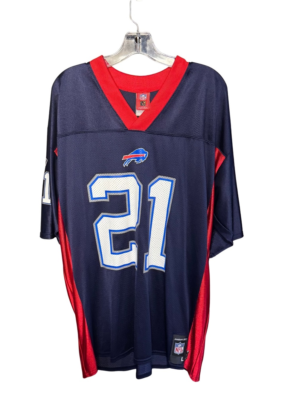 Reebok NFL Buffalo Bills #21 McGahee Football Jersey Fan Game Tailgate Sporty
